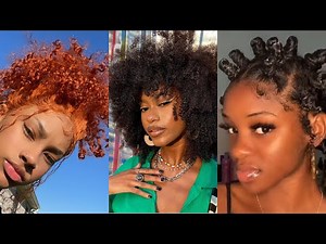 🤎NATURAL BEAUTIFUL CURLY HAIRSTYLES 🤎