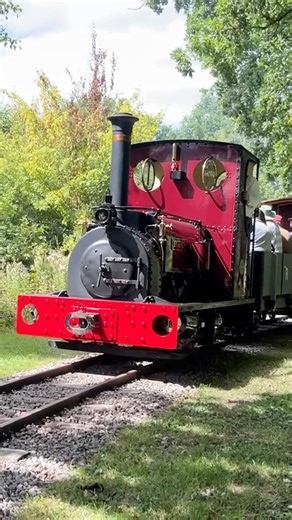 Sybil at the Richmond Light Railway #steamengine #steam #steamtrain