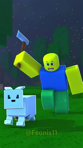 Roblox 99 Forest Night | NOOB RUINS EVERYTHING AND GETS EATEN?! 🦇💔😂 #roblox #gamer #minecraft