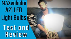 Watch My thoughts on the 19W LED MAXVolador Light Bulbs on Amazon Live