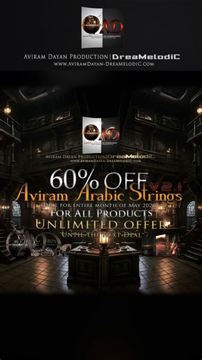 Aviram Dayan Production | DreaMelodiC Black Sale: 60% Off for All Products