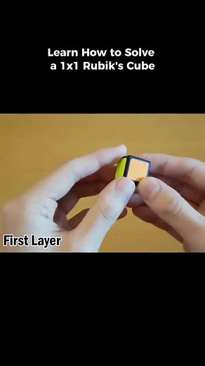 How to Solve a 1x1 Rubik's Cube - Step by Step Guide