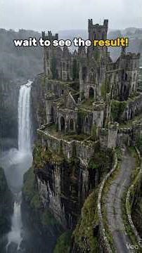 From Ruined Castle to Waterfall Paradise Timelapse