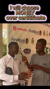 I wound choose Money over a certificate.