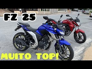 Testando a nova FZ25 (FAZER 250) 2020! - TEST RIDE ACOSTA GARAGE