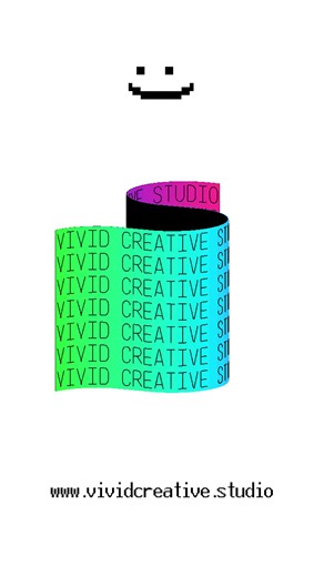 V I V I D :) #creative #loop #design #foryou #digital #chill #fun