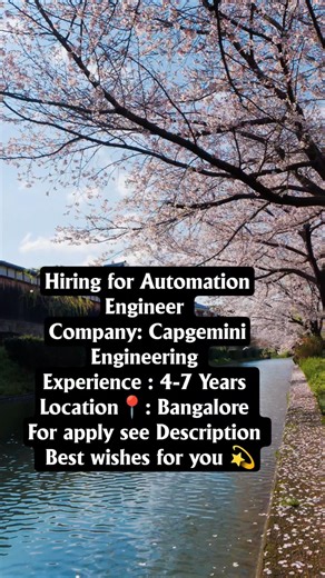 Hiring for Automation Engineer/11 April 2026 #hiring #viralvideo #youtubeshorts #currentaffairs