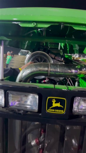 MAC NASTY gets fired up in Farley! #NTPA #prostock #tractorpulling #johndeere #mactrailer | Beer Money Pulling Team