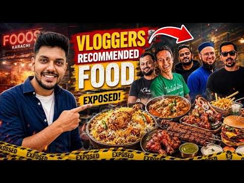 Exposing Famous Food Vloggers Recommended Places!