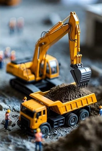 This Tiny Excavator Looks Real 😲 | Mini Construction