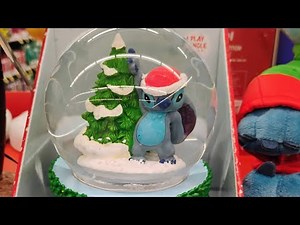 Stitch Snowglobe with tree at Christmas!! At Walgreens!!!