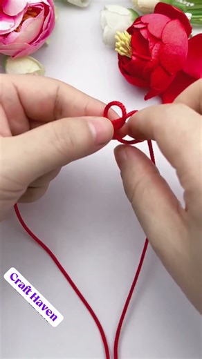 How to tie a beautiful necklace #diy #crafts #handmade