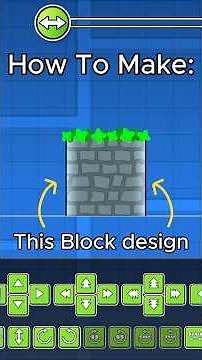 How to Make this Easy Block Design in Geometry Dash