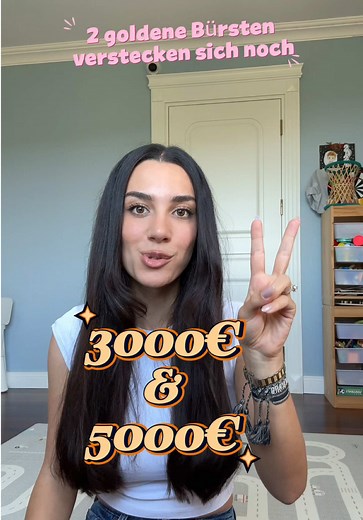 Antwort auf @-BU 10.000€ wurden einfach entdeckt 😭✨ Und es gibt nur noch 2 goldene Bürsten 🥹 Ja, ihr könnt übrigens auch über TikTok Shop einkaufen. Alle Bestellungen werden aus dem selben Lager verschickt 🤍 Es sind wirklich nicht mehr sooo viele Bürsten da… schnell sein lohnt sich 😍