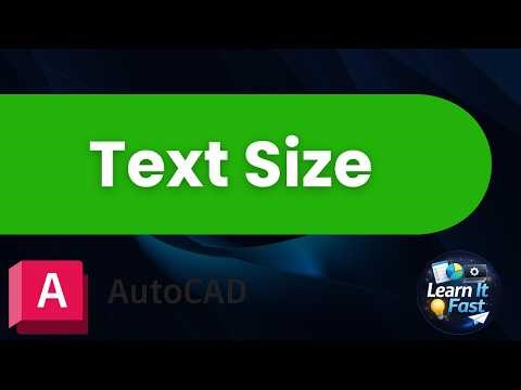 How to Change Text Size in AutoCAD Drawings (2026 Updated)