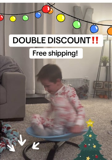 This is the perfect chair for sensory seekers. The 360° swivel gives controlled movement, helping kids regulate, focus, and feel grounded. Great for ADHD, autism, or any child who needs a little motion to stay balanced. #swivelchair #tiktokshopblackfriday #cybermonday #add #adhd