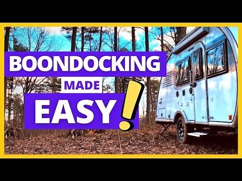 RV BOONDOCKING 101 😎 Everything Beginners Need to Know!