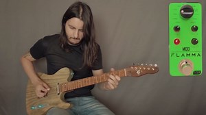 FLAMMA FC05 Mini Modulation Pedal with Chorus Flanger Tremolo Phaser Vibrato Rotary Liquid Autowah Stutter Ring LowBit