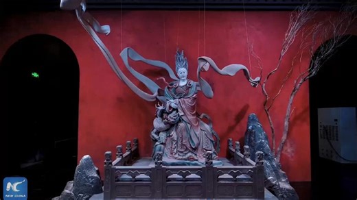 13K views · 111 reactions | Step into the world of "Black Myth: Wukong"! The "Black Myth: Wukong Encounter Shanxi" digital art exhibition is now open in Taiyuan, blending the game's fantasy realm with the ancient charm of Shanxi's architecture. #BlackMythWukong | Xinhua Culture&Travel | Facebook