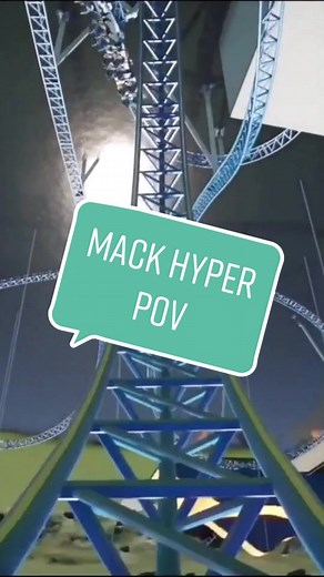 Mack Hyper POV! Sorry for glitching, my phone is not usable tonight 😭😭😭 #fyp #fypシ #viral #foryou #planetcoaster #coaster #planco #rollercoaster #gaming #mack #hypercoaster #pov