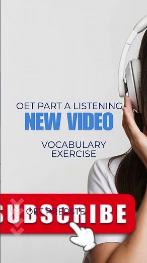 NEW OET LISTENING EXERCISE #oetcoaching #english #oetgoals #oettraining #ielts #learningenglish