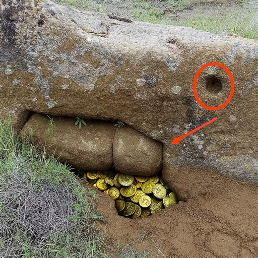 Excavator Uncovers a Buried Treasure Chest | Adventure man