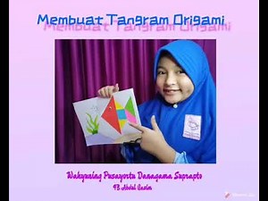 Cara Membuat Tangram Origami