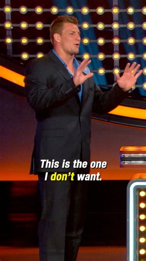 Something that can be inflated or deflated?? 😬🎈😬 #Gronk passes! #CelebrityFamilyFeud #SteveHarvey | Family Feud