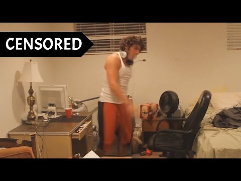 Gamer Destroys Computer With A Samurai Sword In Ultimate Rage Quit, But With Censored Profanity