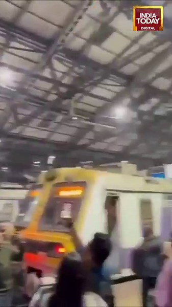 Mumbai's popular local train station welcomes 2025 with horn blowing ceremony