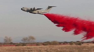 Airbus tests new kit allowing A400M airlifter to fight fires