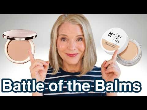 Battle of the Balms! IT Cosmetics Do It All vs Laura Mercier Blur Balm (Over 60 Dry Skin)