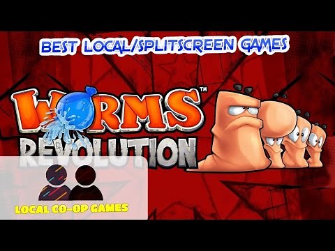 Worms Revolution Multiplayer [Gameplay] - How to Play Local