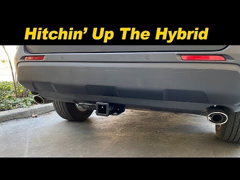RAV4 Hybrid Hitch Install - FINALLY!