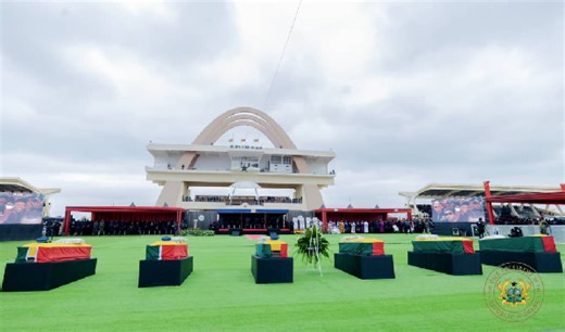 PHOTOS: Final farewell to the six helicopter crash victims