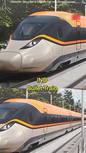 India’s First Bullet Train Revealed!
