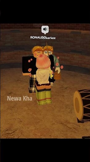 Mukh Kina Xadeko 😭 Dont use Cuss Words Guys. Nepali Roblox Game: Newa Kha #fypシ #roblox #newakha