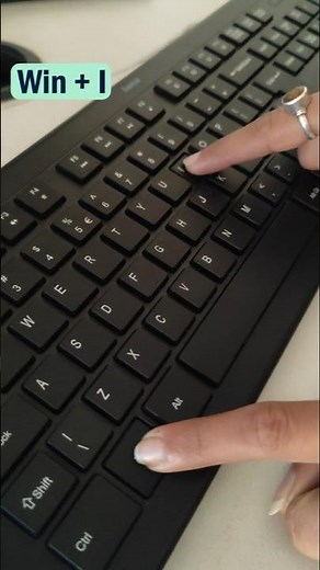 💻 Top Windows Shortcut: Win + I to Open Settings! 🚀 #shorts