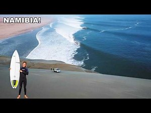 OFF-ROAD Surf Mission in NAMIBIA DESERT to INSANE WAVE!