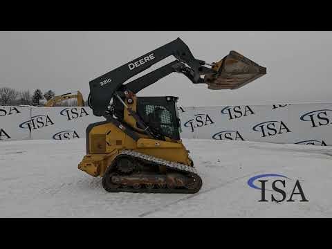 60032 - 2019 John Deere 331G Tracked Skid Steer will be sold at auction!