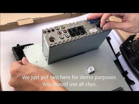 Installation video: 2014 - 2020 Nissan Rogue w/ 12.1 inch PX6 six-core Android 8.1 Navigation radio