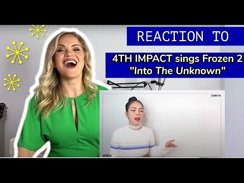 Voice Teacher Reacts to Frozen 2 - Into The Unknown | 4TH IMPACT COVER
