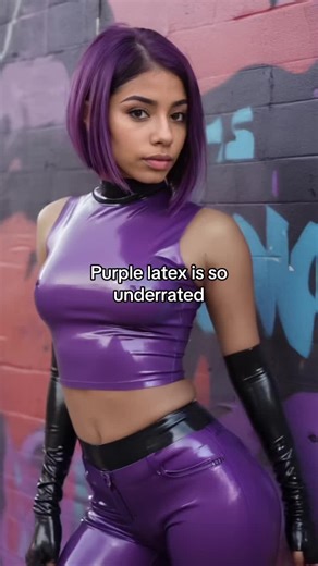 Exploring the Beauty of Purple Latex Fashion