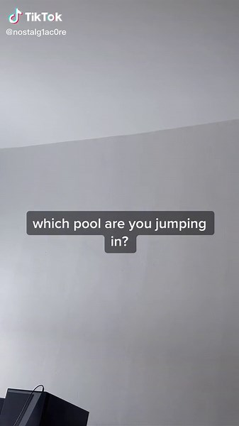 which one? #pool #pools #poolcore #nostalgia #nostalgic #nostalgiacore #dreamcore #weirdcore #kidcore #childhood #childhoodmemories #liminalspaces #backrooms #feverdream #fyp #foryou #foryoupage #fypシ #viral