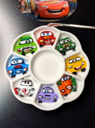 Guess the Mixed Color Game — Color Mixing with Cars