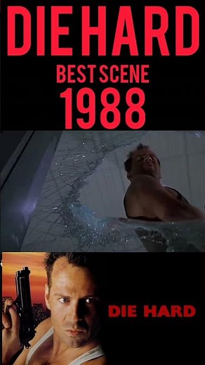 DIE HARD best movie scene 1988