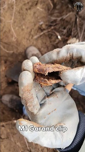 Found an M1 Garand Clip Buried Since WWII