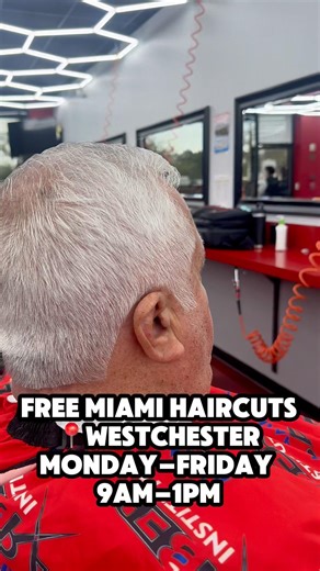 Text 305-676-1167 to book appointment. #miamibarber #freehaircuts