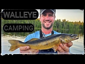 Catching WALLEYE while Camping on the Willow Flowage!