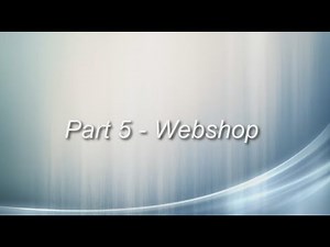 Create a webshop with Asp.Net - Part 5
